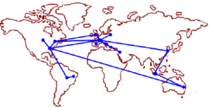 Internet est un réseau étendu