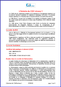 Mise en page