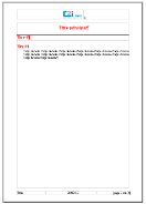 Modèle de document